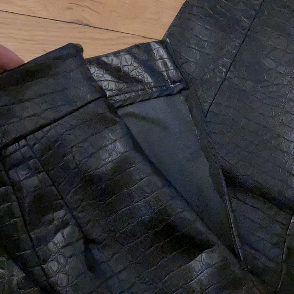 Zara Faux Leather Pants - Picture 6 of 6